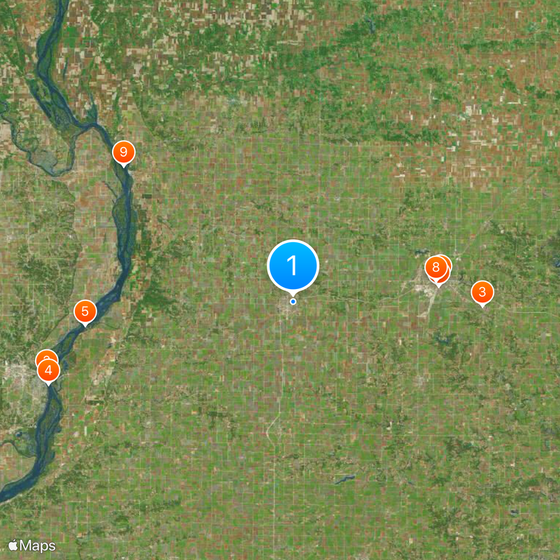 Monmouth College Map