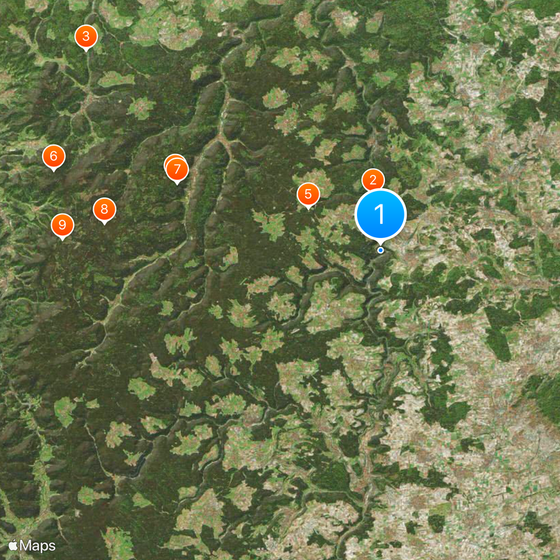 Circondario di Calw Mappa
