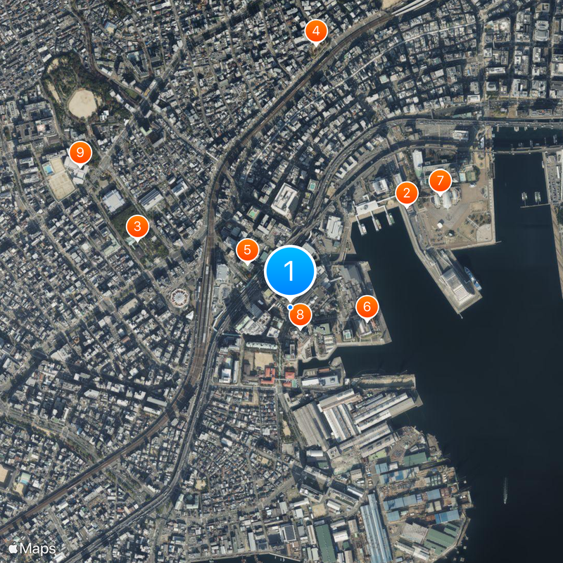 Harborland Map