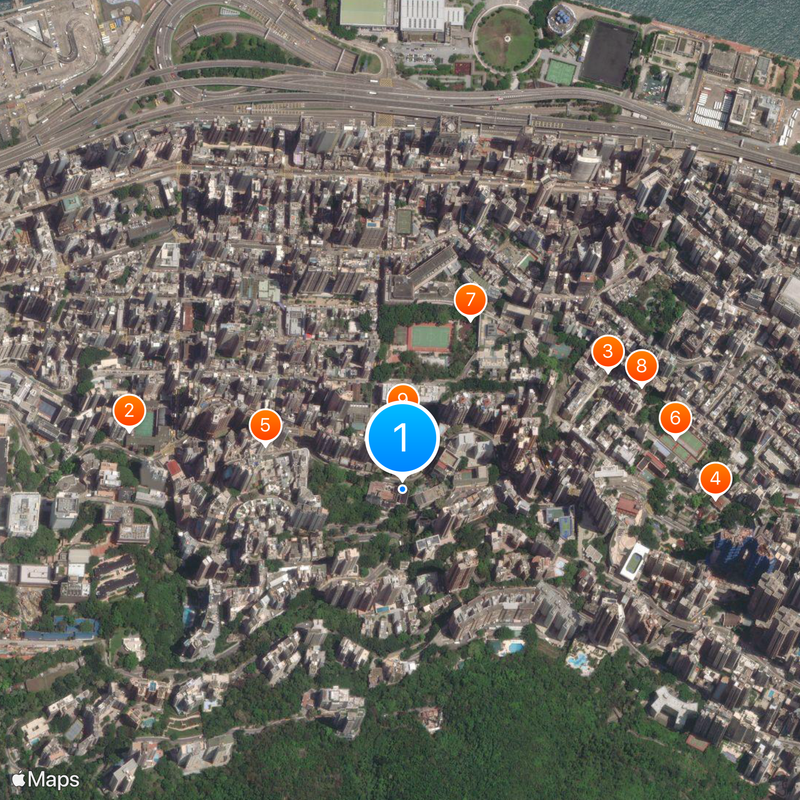 St. Stephen's Girls' College Map