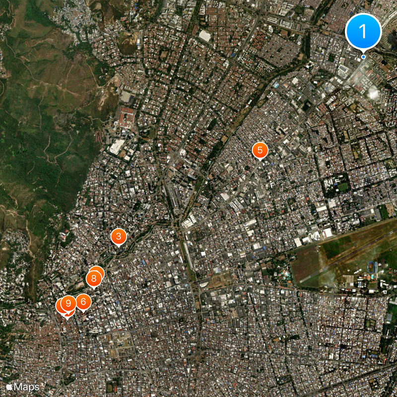 Comuna 21 Map