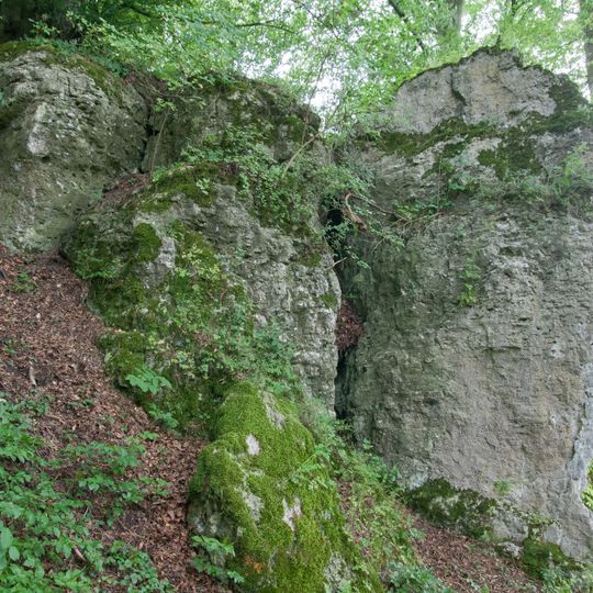 Dolomite am Burgberg der Ruine Velburg