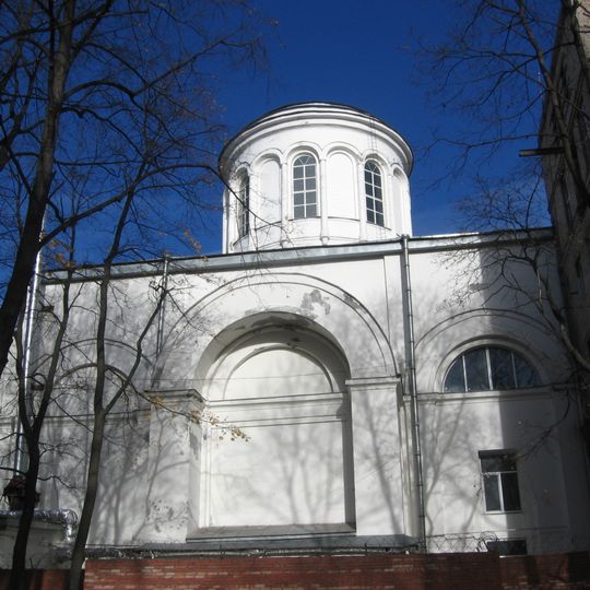 Holy Mandylion church, Volkovskoe cemetery