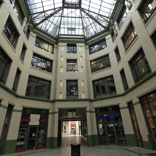 Innenhof vom Hansahaus