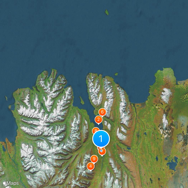Akureyri Map