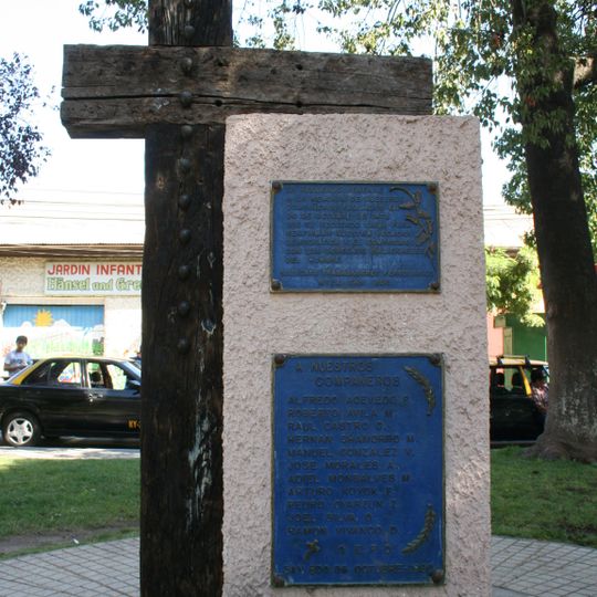 Monumento Recordatorio a Ferroviarios Detenidos Desaparecidos y Ejecutados Políticos