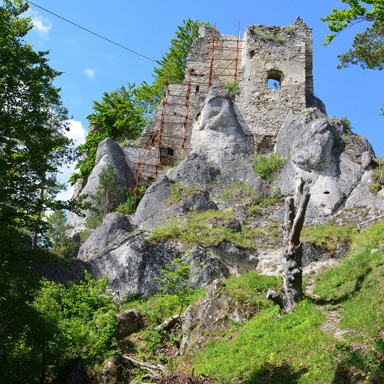 Hrad Hričov, Hričovský hrad, palác hradný