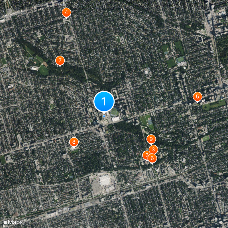 St. Michael's College School Map