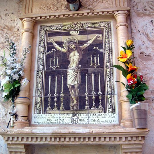 Ceramic panel of Christ the Saviour