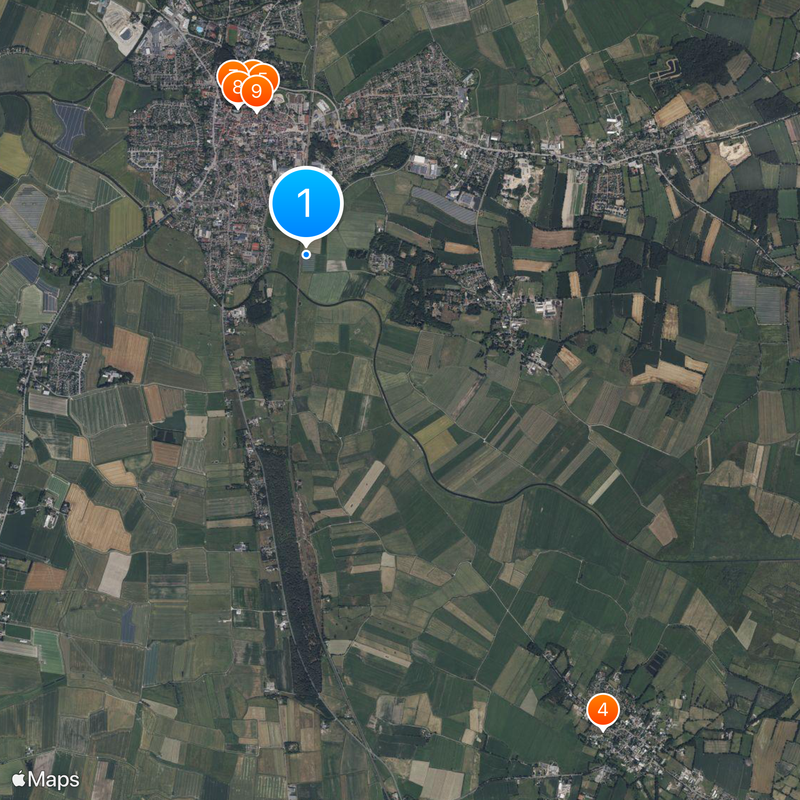 Distrito de Dithmarschen Mapa