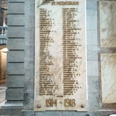 Commemorative plaque