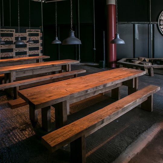 Whistle Punks Urban Axe Throwing Manchester