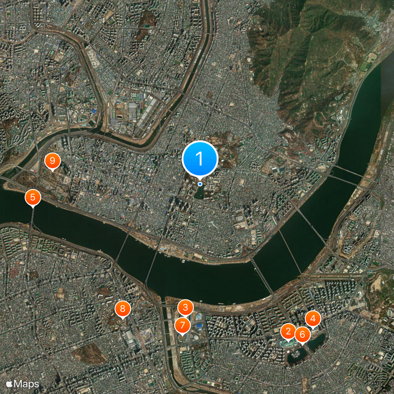 Konkuk University Map