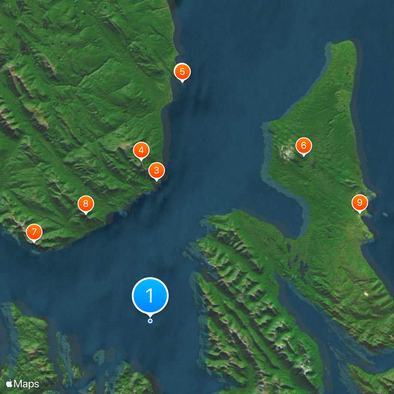Strait of Magellan Map