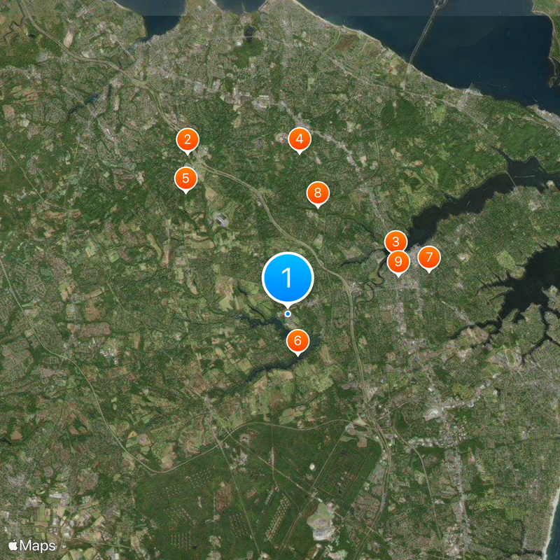 Brookdale Community College Map