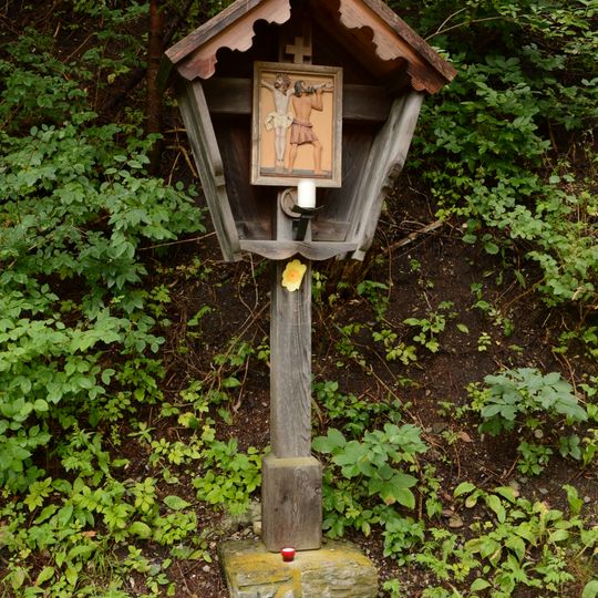 Bildstock am Kreuzweg zur Kapelle am Klaunzerberg, 11. Station