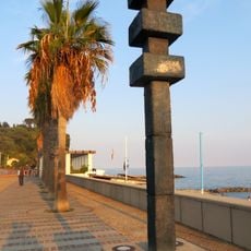 Opere artistiche presenti sulla passeggiata Eugenio Montale