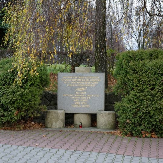 World War II memorial in Dobroslavice