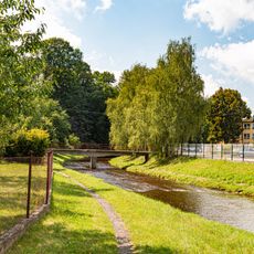 Most ulice Krajkářská přes Zdobnici