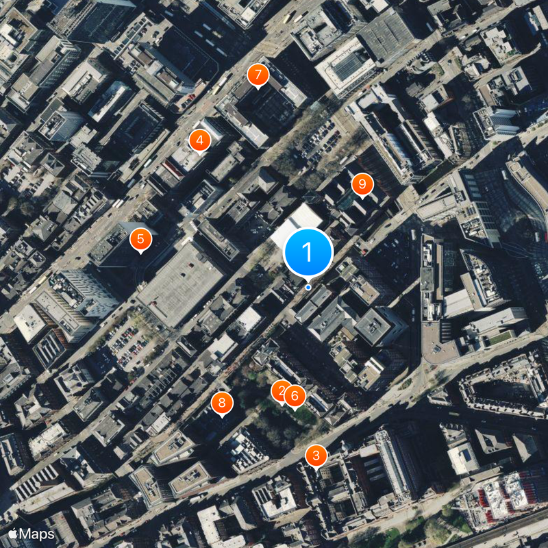 Canal Street Map