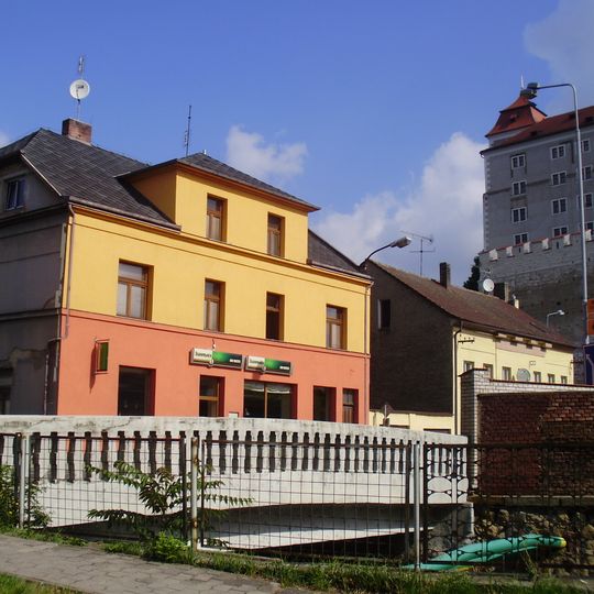 Bridge of Nádražní street over the Klenice