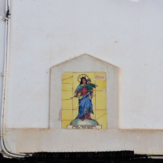 Ceramic panel of Our Lady Help of Christians