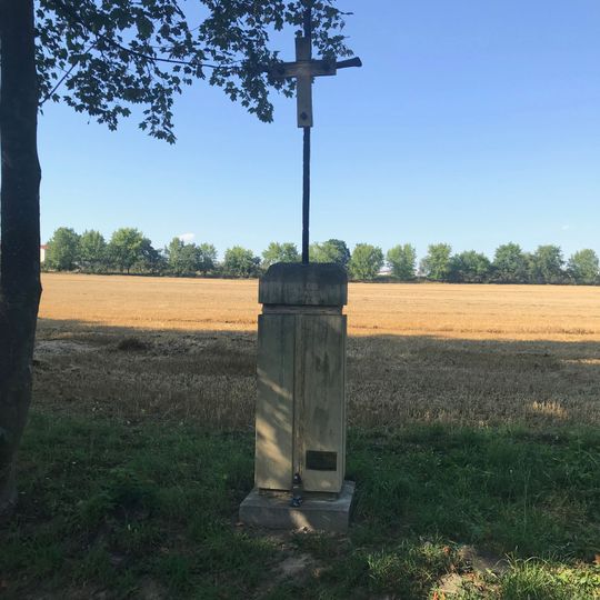 Kříž v ulici U kasáren