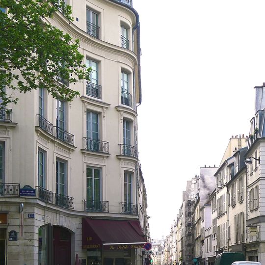 Maison, 113 boulevard Beaumarchais, 1 rue du Pont-aux-Choux