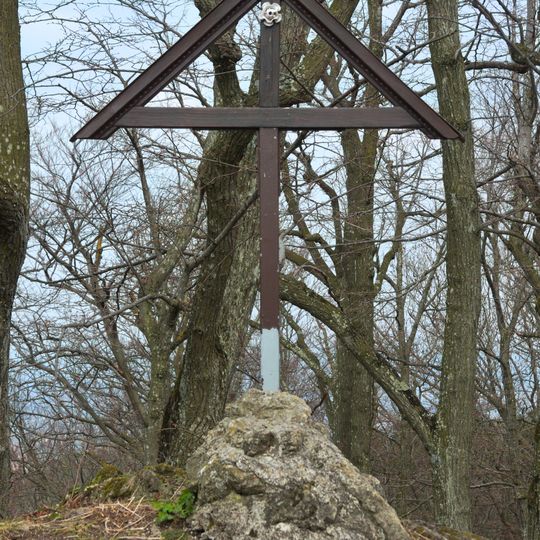 Summit cross Parapluie mountain