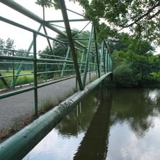 Footbridge over the Lužnice in Soběslav