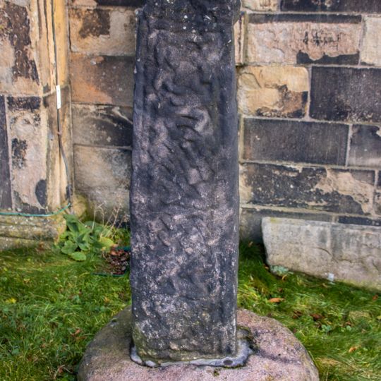 Anglo Scandinavian high cross in the churchyard of St Thomas Becket Church