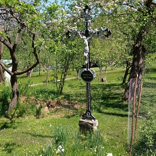 Wayside cross at No. 24 Brloh - Sedm Chalup