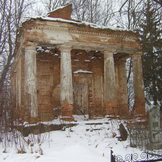 Voĺski family tomb chapel in Žalieznica
