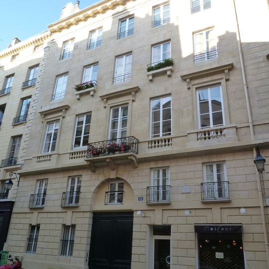 Immeuble, 12 rue de l'Odéon