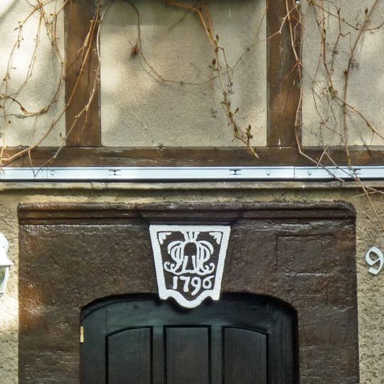 Portal eines Wohnhauses Färbergasse 9
