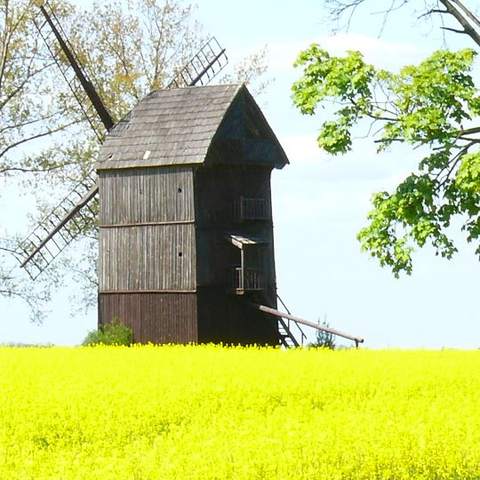 Post mill in Rybitwy