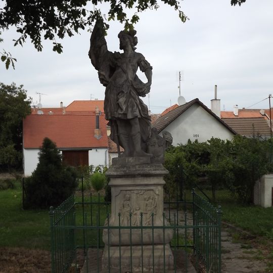 Socha svatého Floriána v Šatově