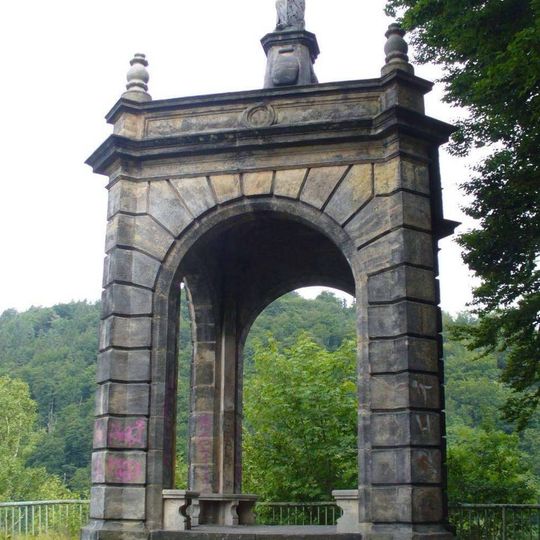 Altán se sochou Bohemie