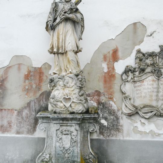 Statue of John of Nepomuk in Franzen