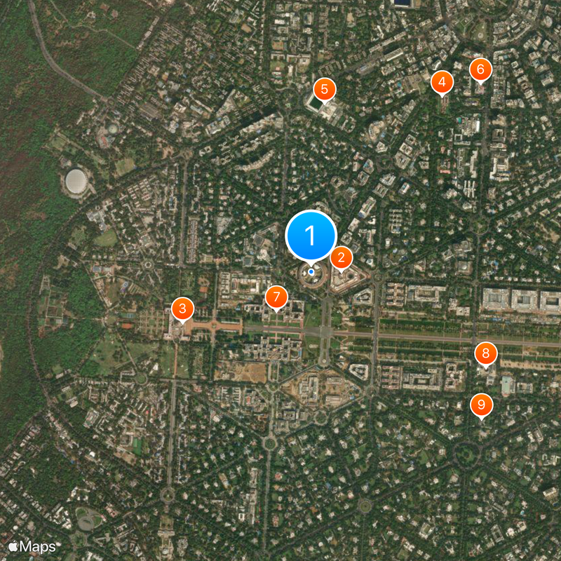 Old Parliament House Mapa