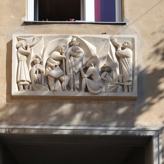 Relief Sieben Hirten by Wander Bertoni