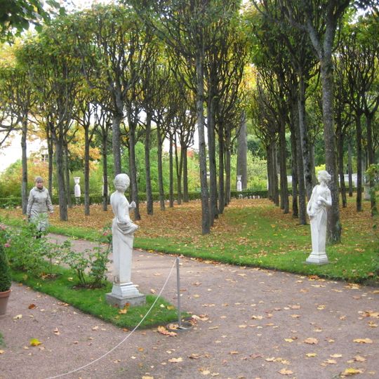 Hermai in Private Garden