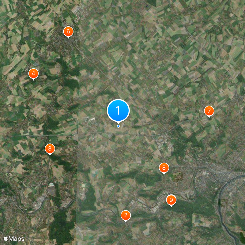 Wallonia Map