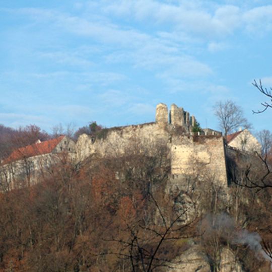 Hrad Modrý Kameň, palác hradný