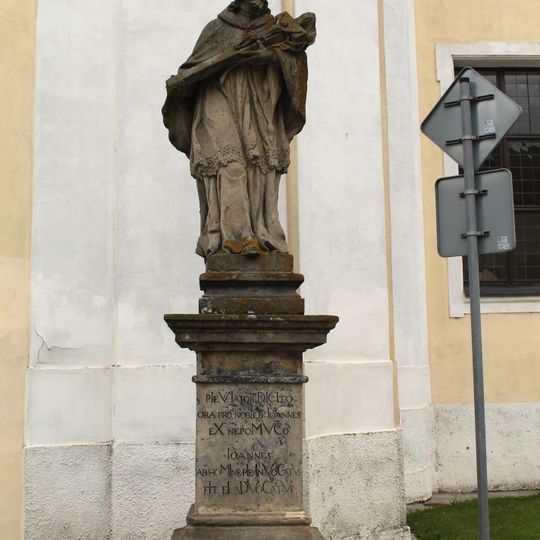 Socha svatého Jana Nepomuckého ve Zvoli