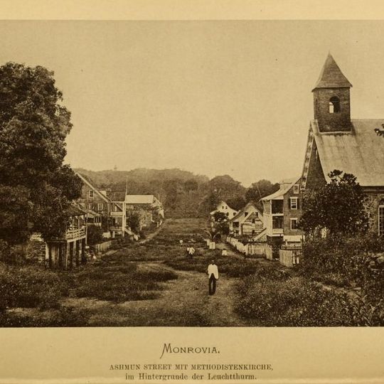 Leuchtturm am Kap Mesurado