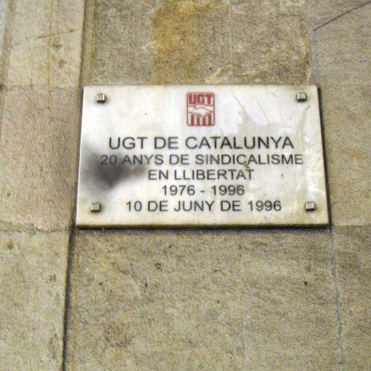 Aniversari Unió General de Treballadors