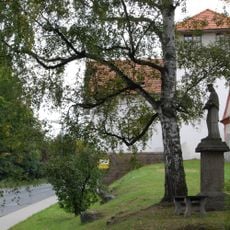 Statue of Saint John of Nepomuk in Ládví
