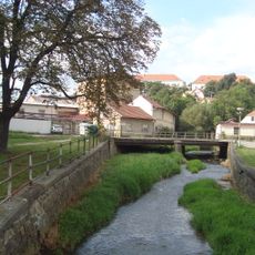 Bridge of 1. května street over the Bobrava in Rosice