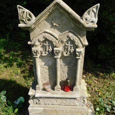 Pomník Josefa a Friedy Heinzlových u Záhořic